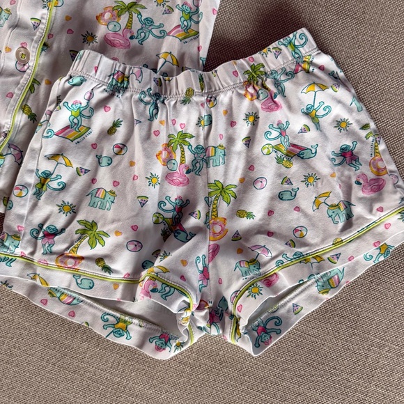 Roller Rabbit Pool Party Polo Pajama Set - Picture 8 of 11